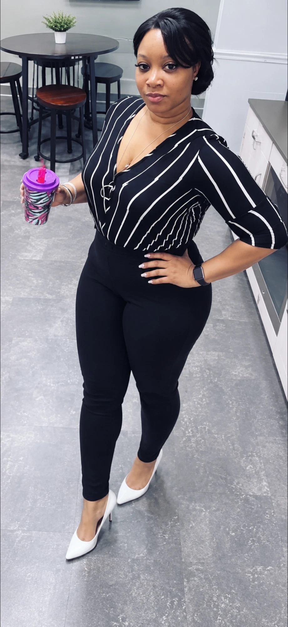 Precious, owner and master stylist of Precious Creations Hair Salon